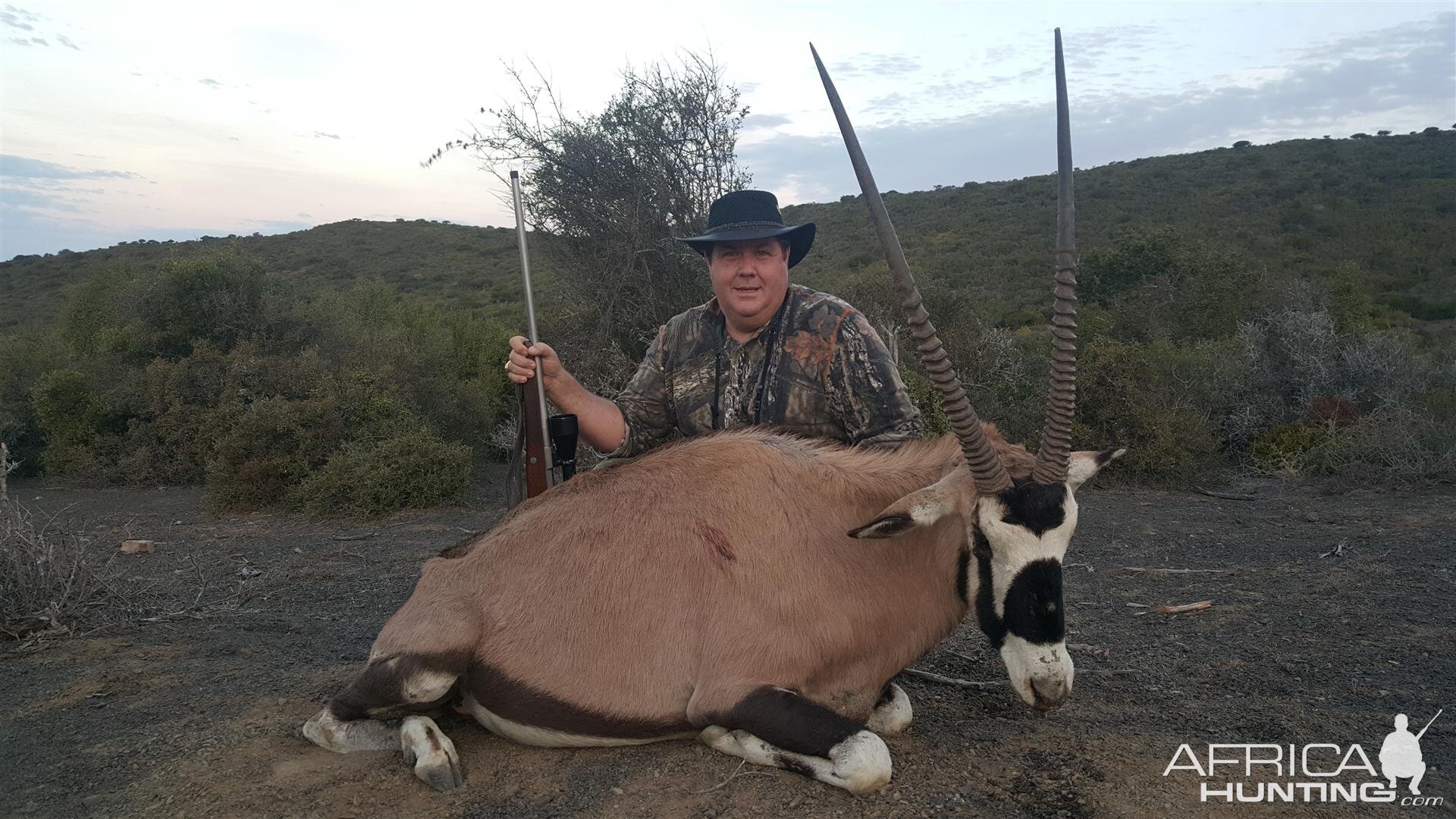 Gemsbok Hunt in South Africa