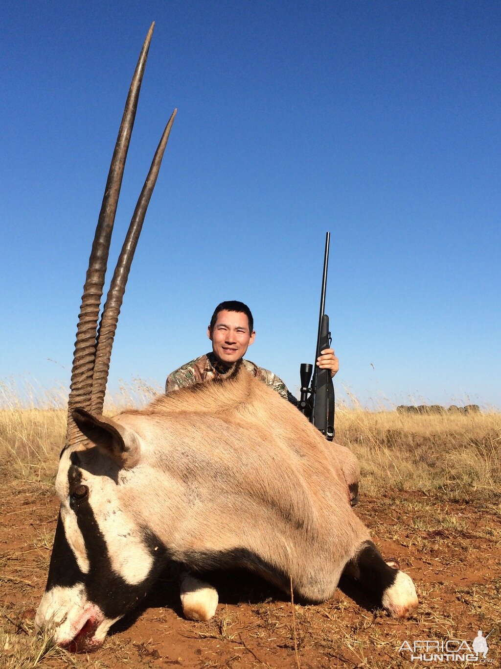 Gemsbok Hunt in South Africa