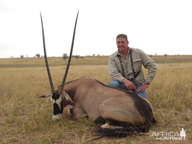 Gemsbok Hunt in South Africa