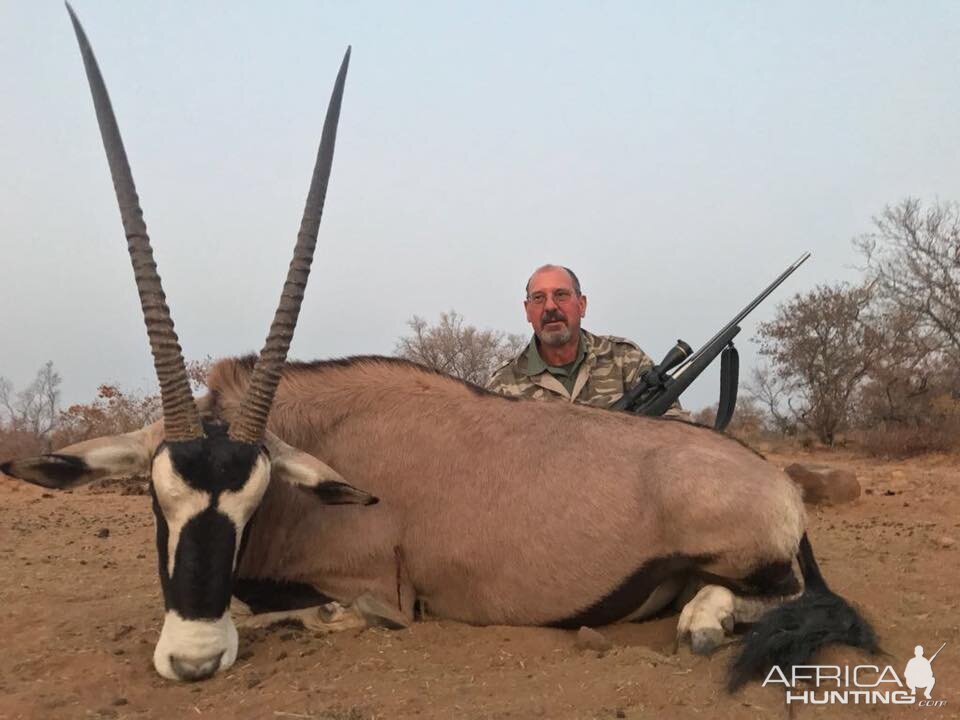 Gemsbok Hunt in South Africa