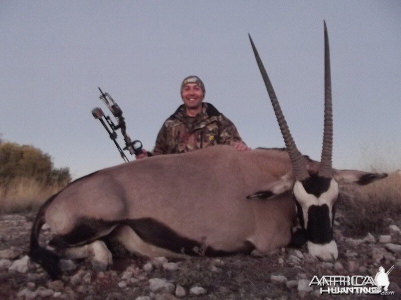 Gemsbok hunt with Wintershoek Johnny Vivier Safaris