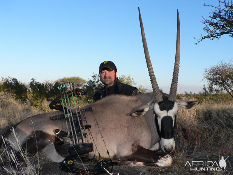 Gemsbok hunt with Wintershoek Johnny Vivier Safaris