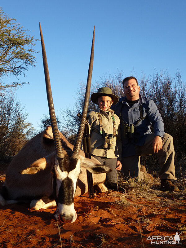 Gemsbok hunt with Wintershoek Johnny Vivier Safaris