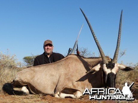 Gemsbok hunt with Wintershoek Johnny Vivier Safaris