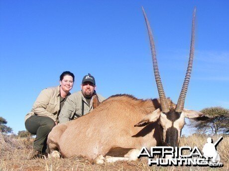 Gemsbok hunt with Wintershoek Johnny Vivier Safaris