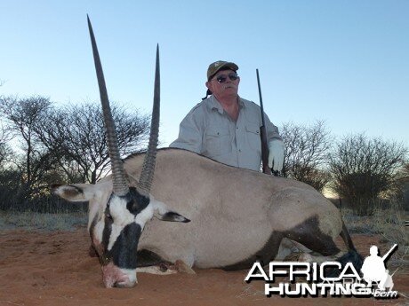 Gemsbok hunt with Wintershoek Johnny Vivier Safaris