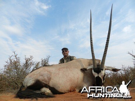 Gemsbok hunt with Wintershoek Johnny Vivier Safaris