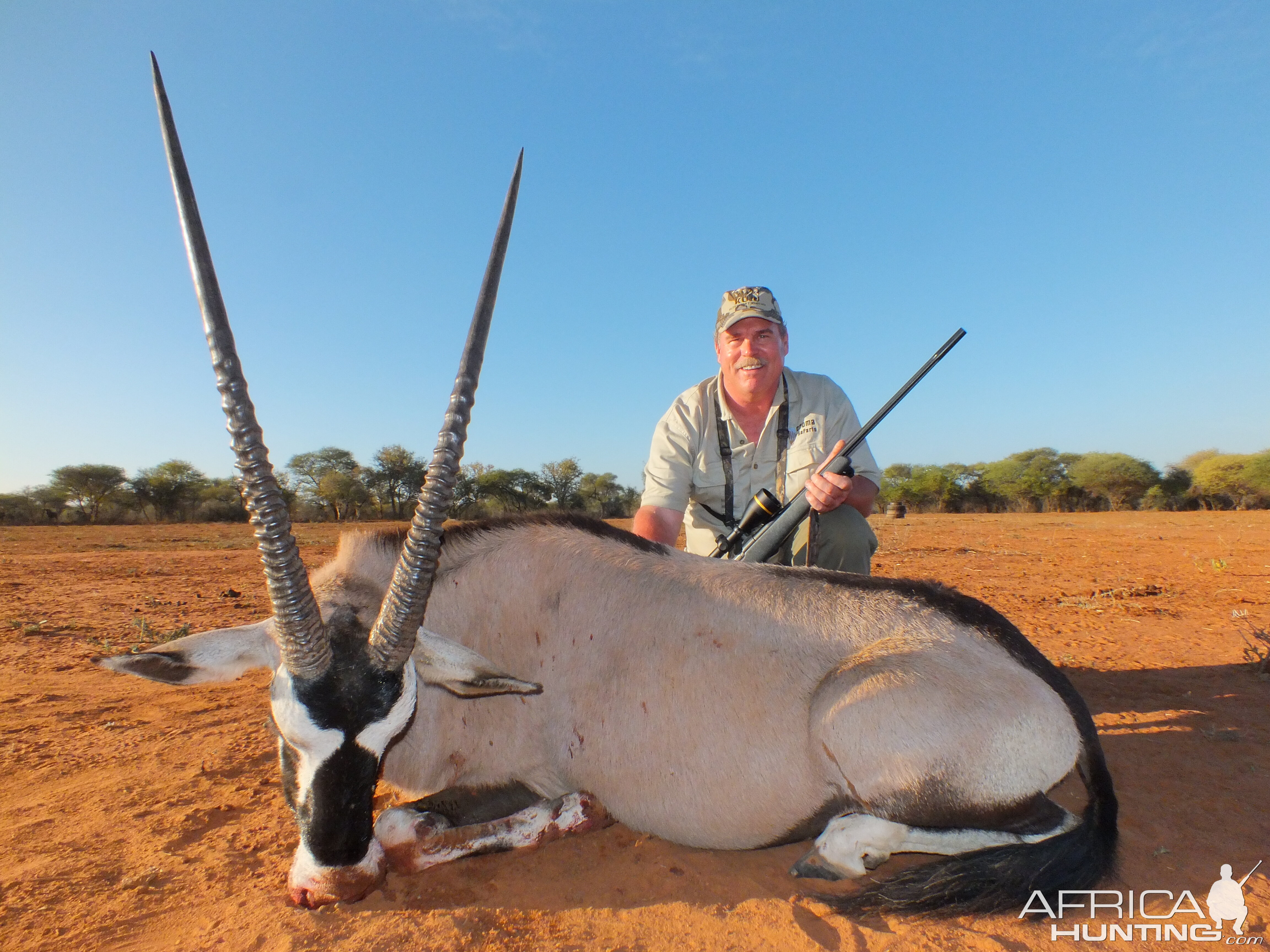 Gemsbok hunted with Limcroma Safaris