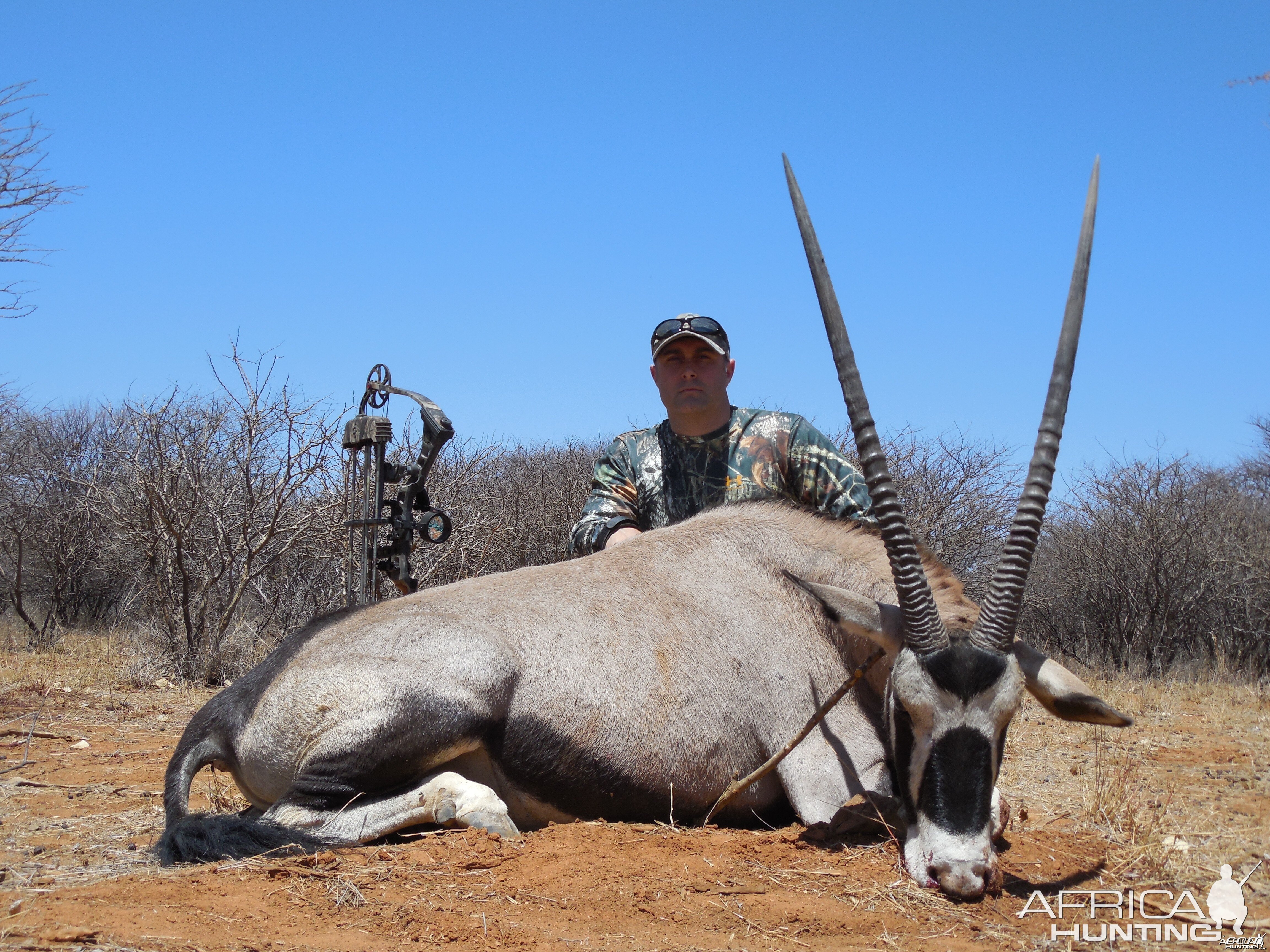 Gemsbok hunted with Ozondjahe Hunting Safaris in Namibia