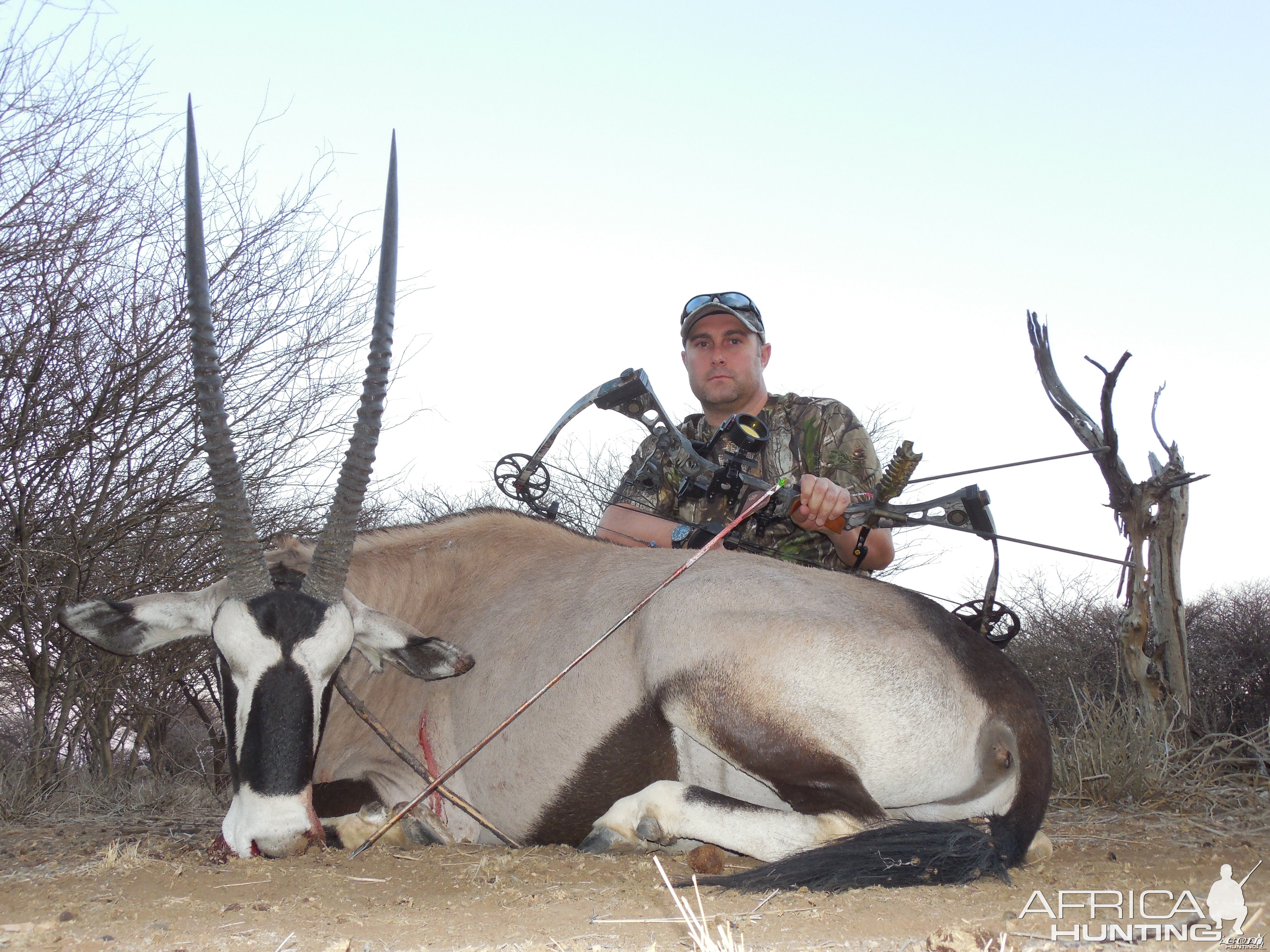 Gemsbok hunted with Ozondjahe Hunting Safaris in Namibia