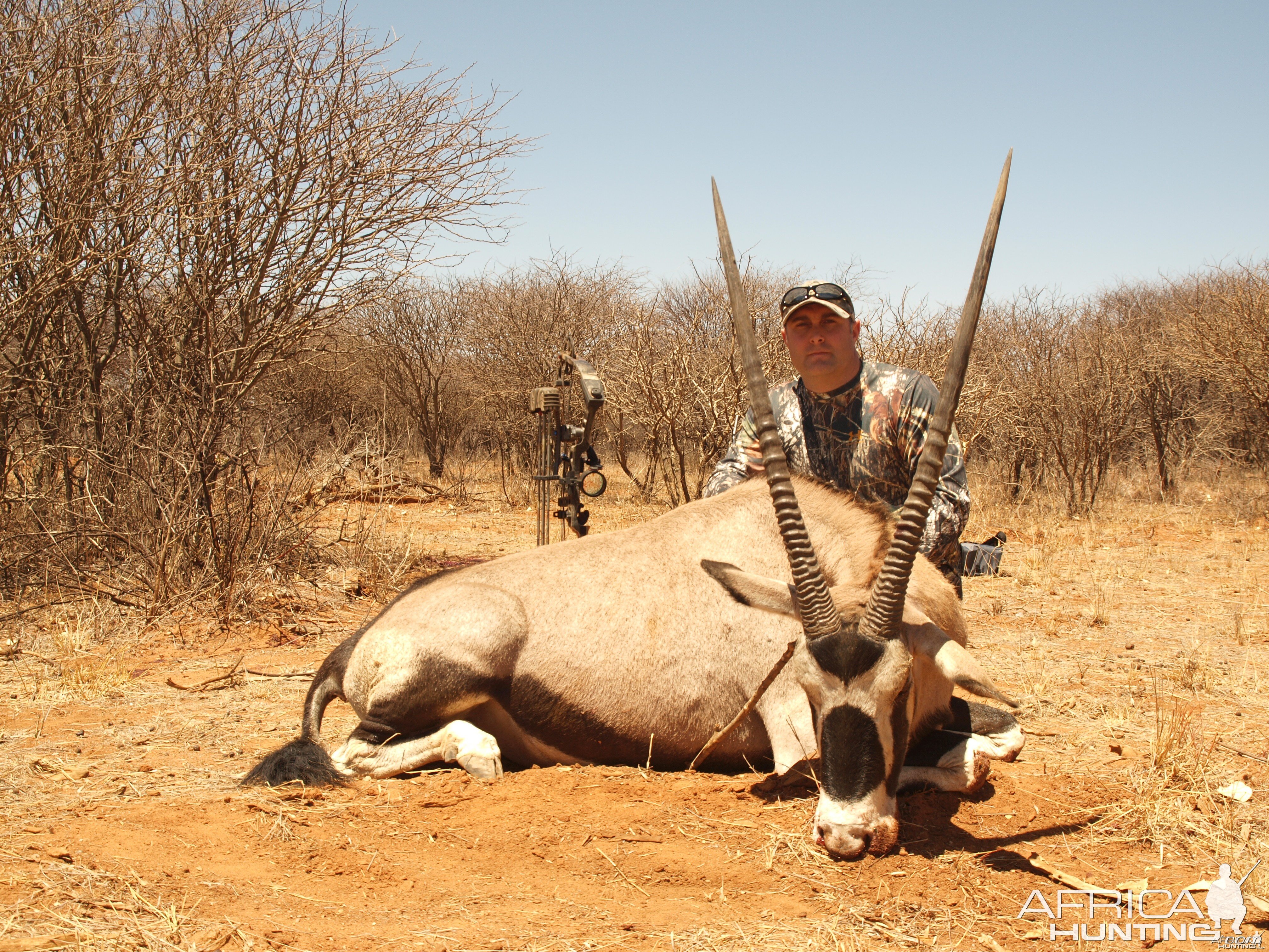 Gemsbok hunted with Ozondjahe Hunting Safaris in Namibia