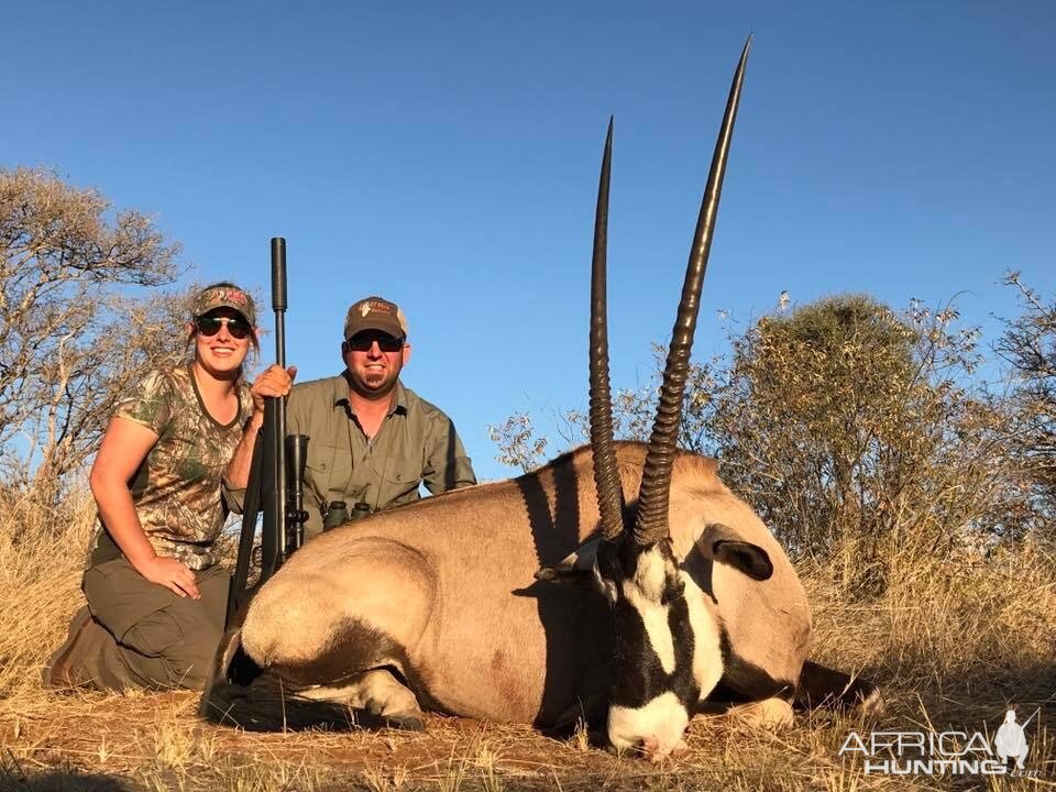 Gemsbok Hunting South Africa