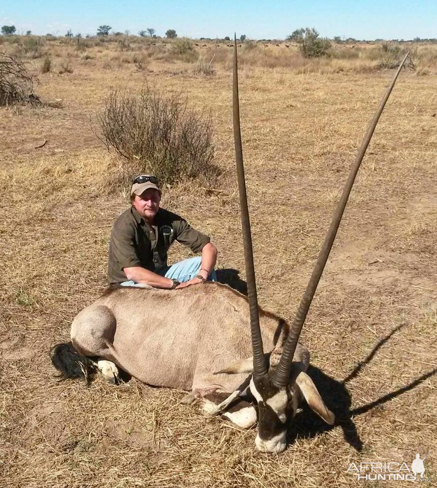 Gemsbok the monster measures 50 inches