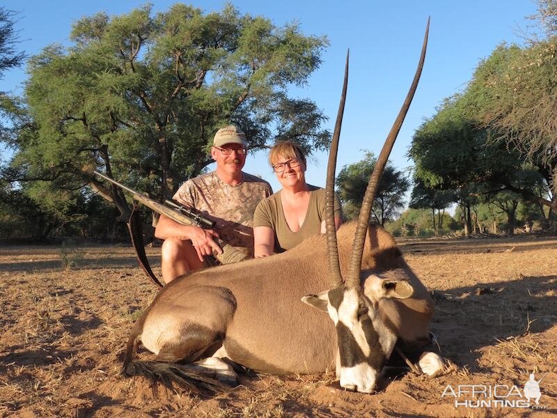 Gemsbuck Hunting Namibia