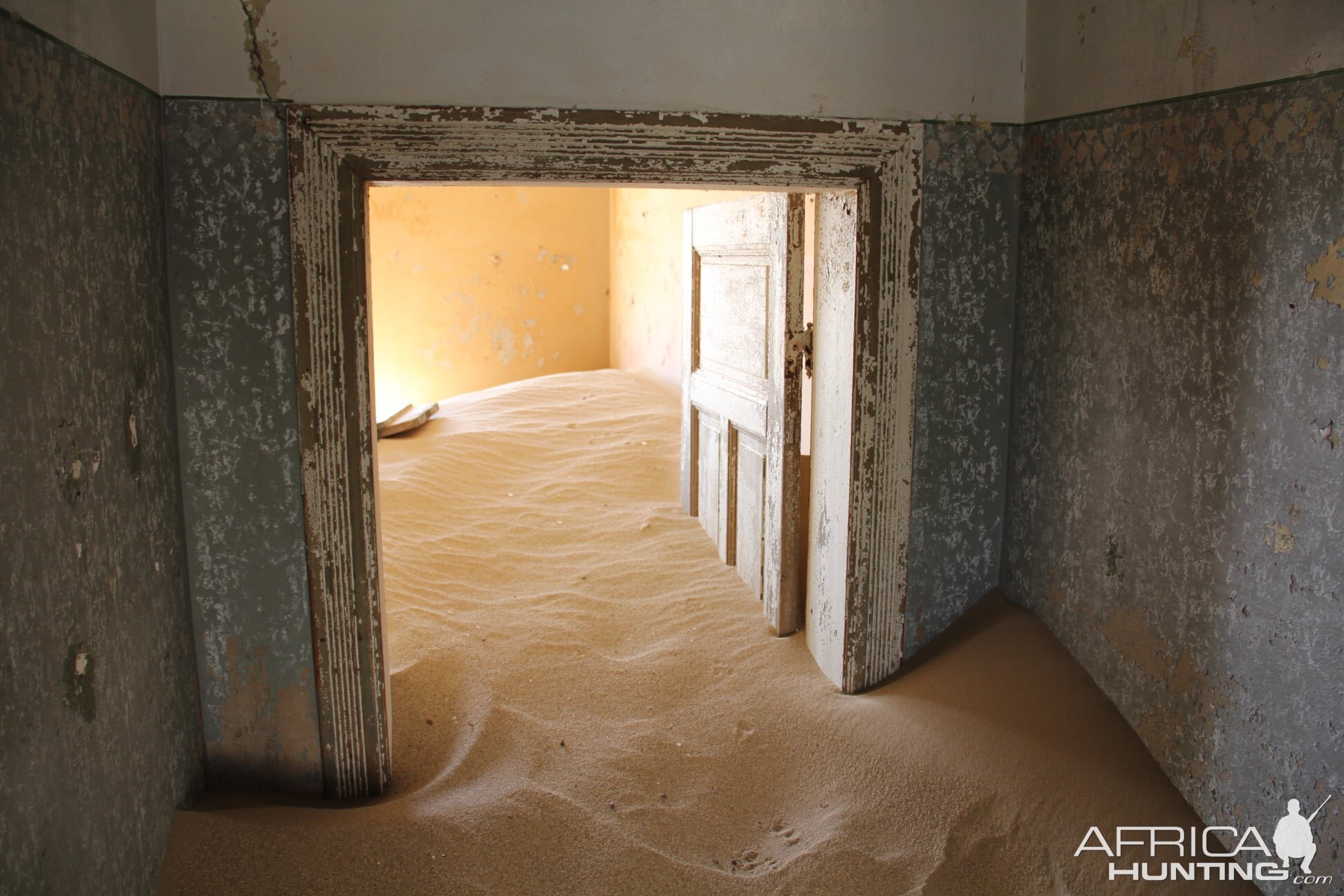 Ghost Town of Kolmanskop in Namibia