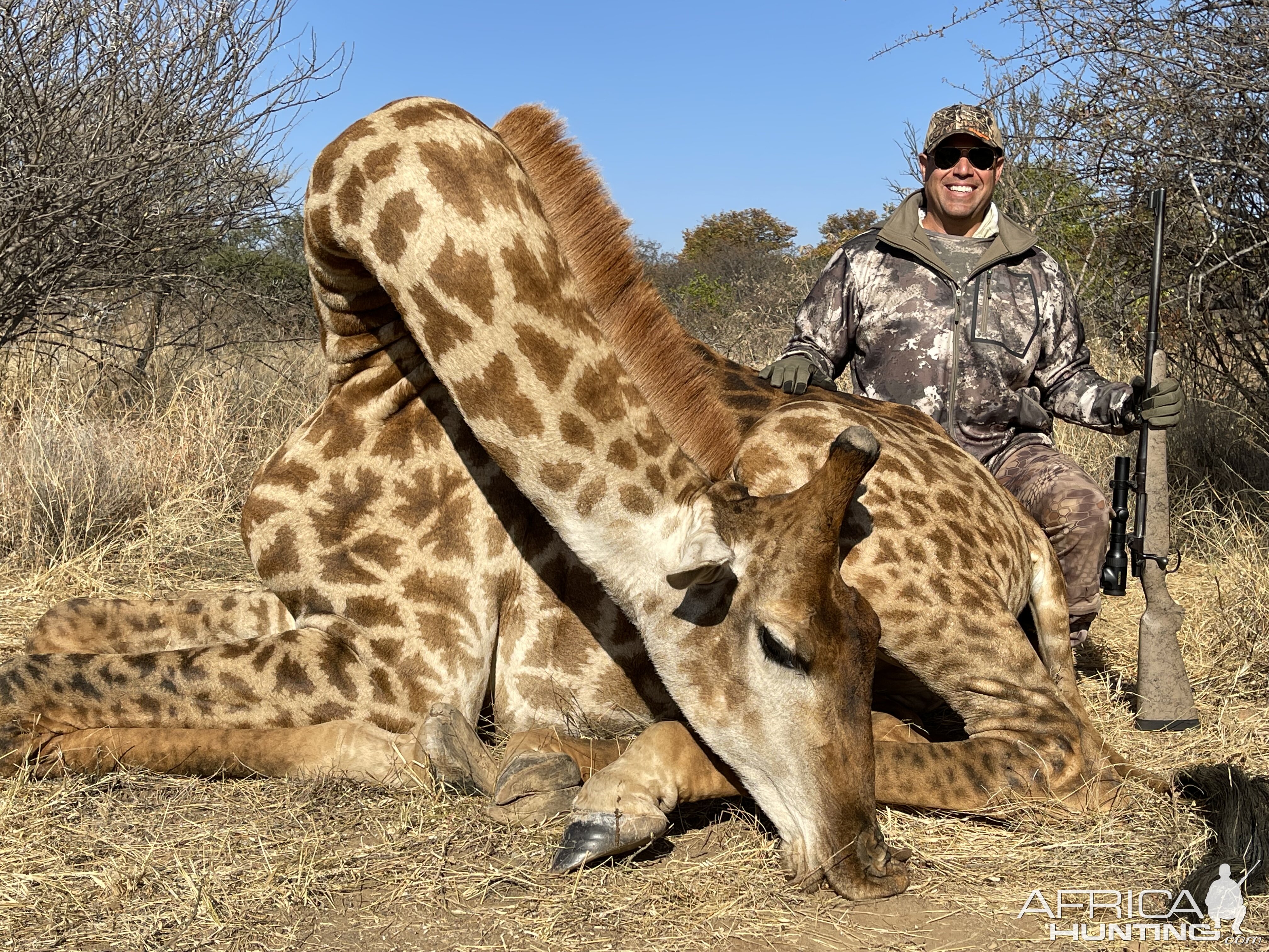 Giraffe Blesbok Hunting South Africa