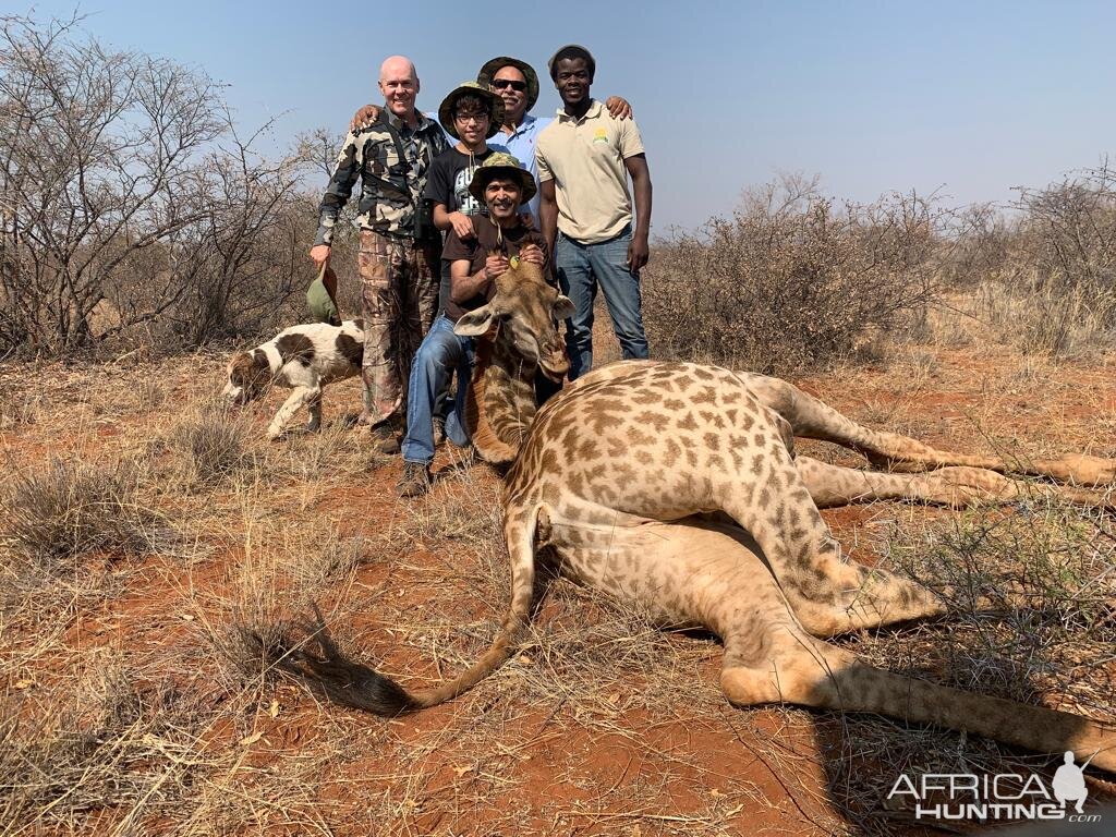 Giraffe Hunt South Africa