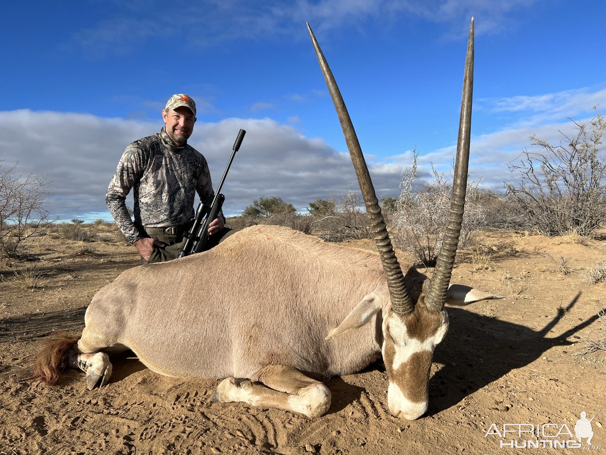 Golden Gemsbok Hunt Namibia