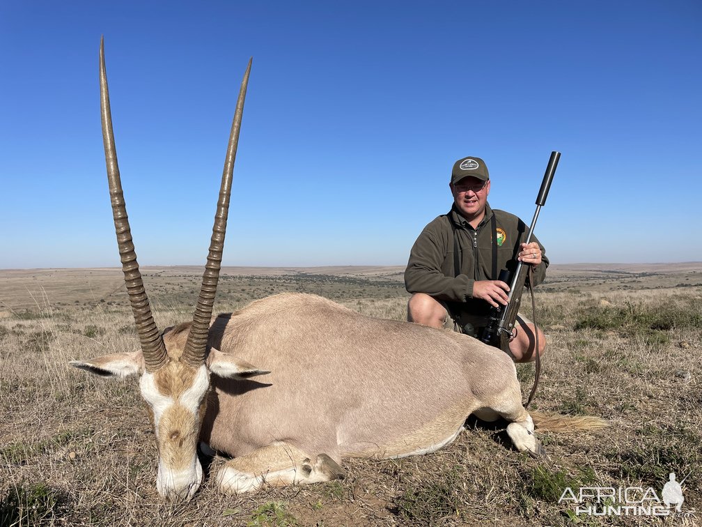 Golden Gemsbok Hunting South Africa