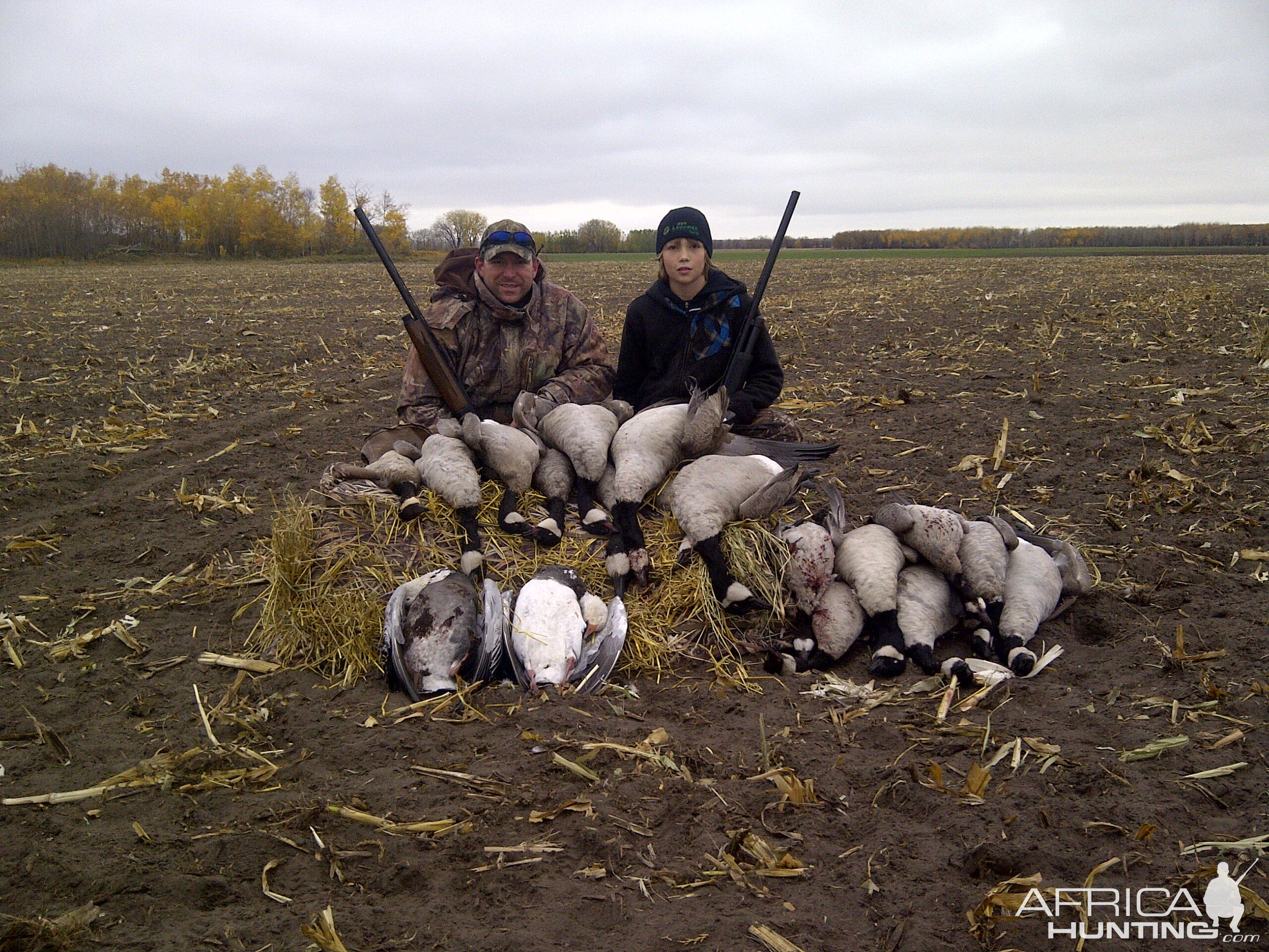 Goose Hunt Manitoba 2014