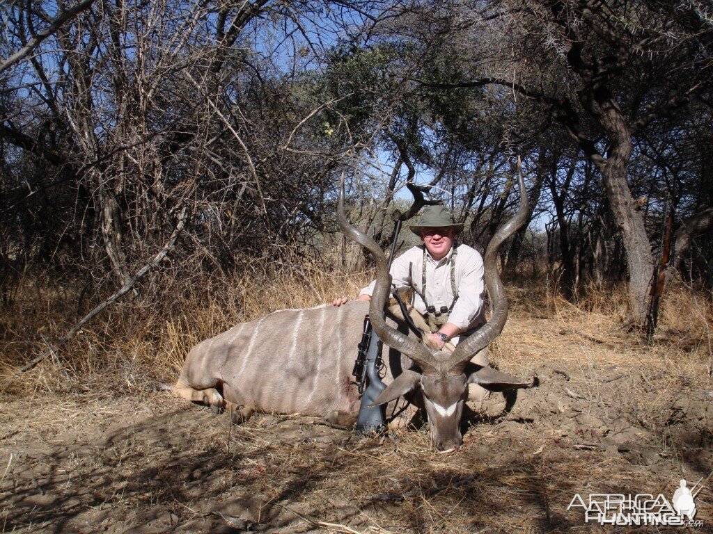 Greater Kudu hunted in Namibia