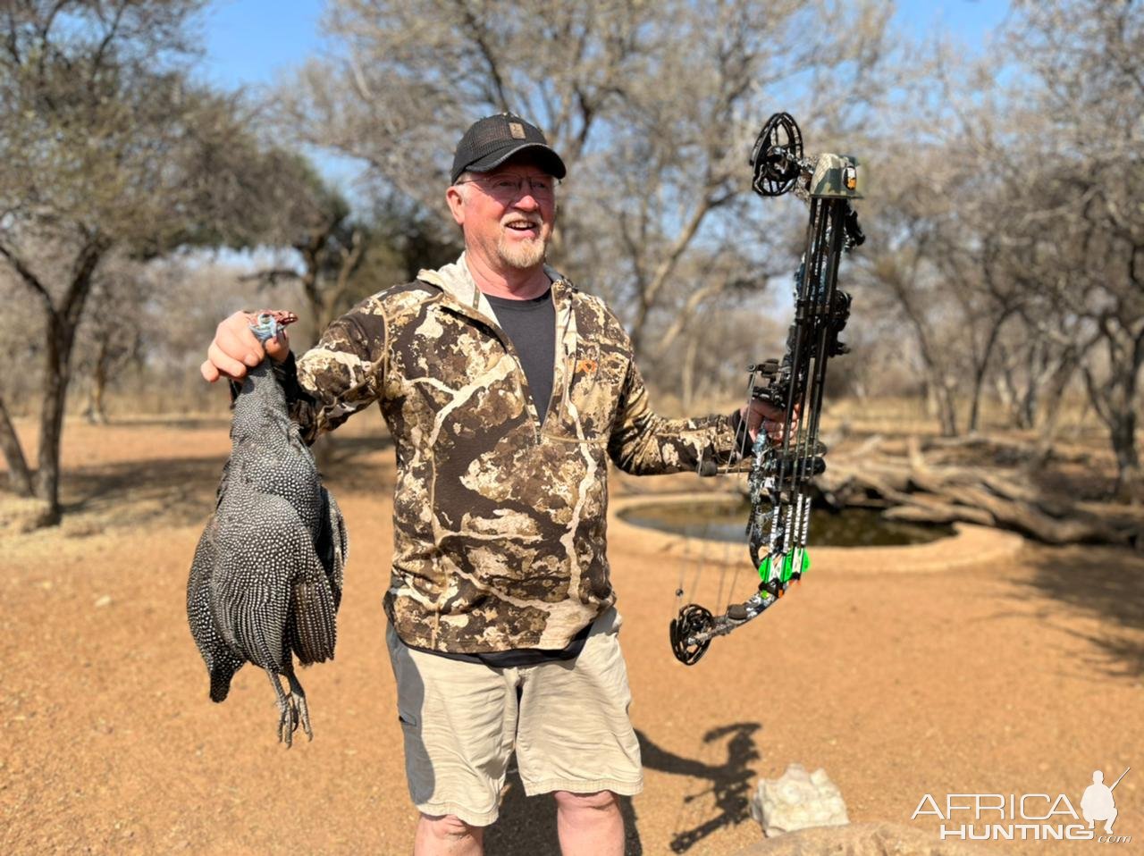 Guinea Fowl Bow Hunt South Africa