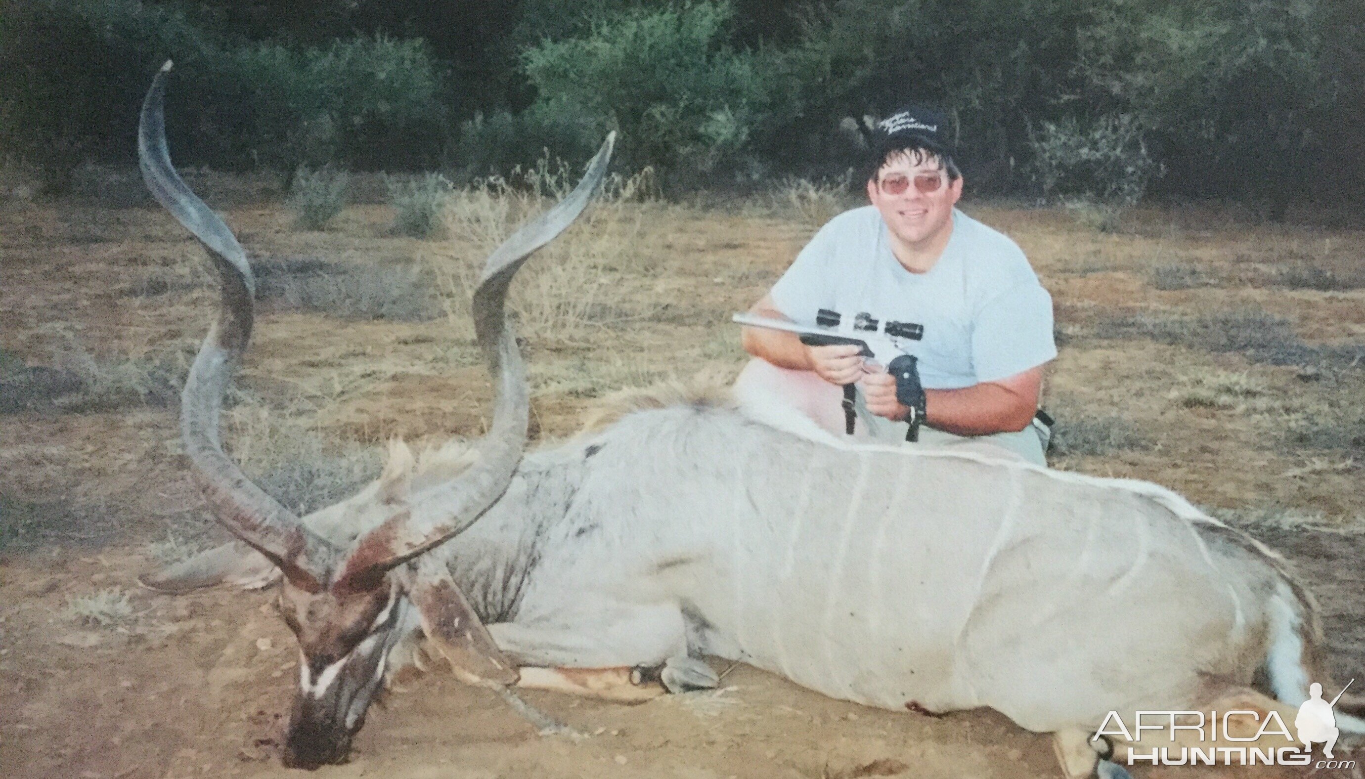 Handgun hunting in Africa