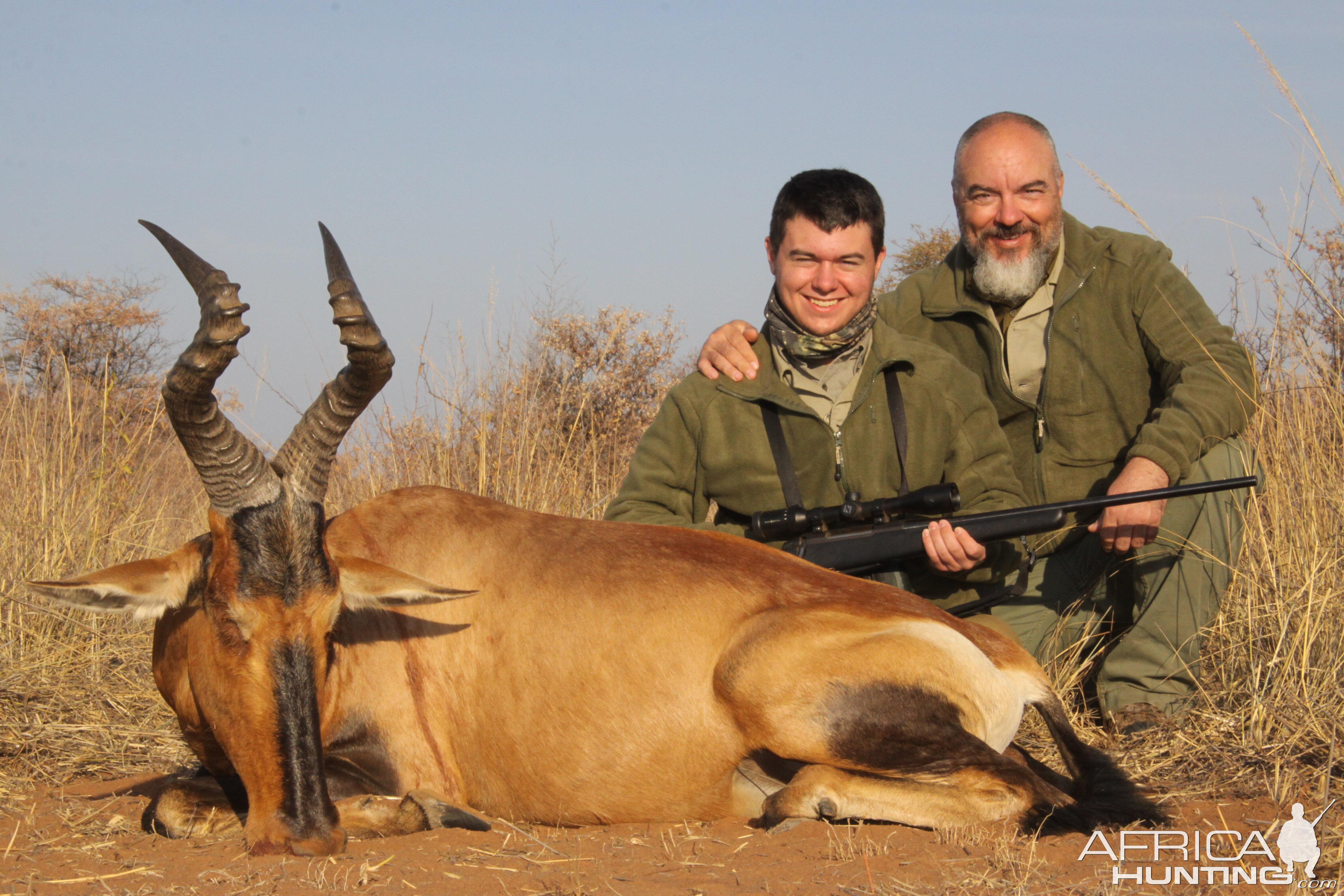 Hartebeest hunted at Limcroma Safaris