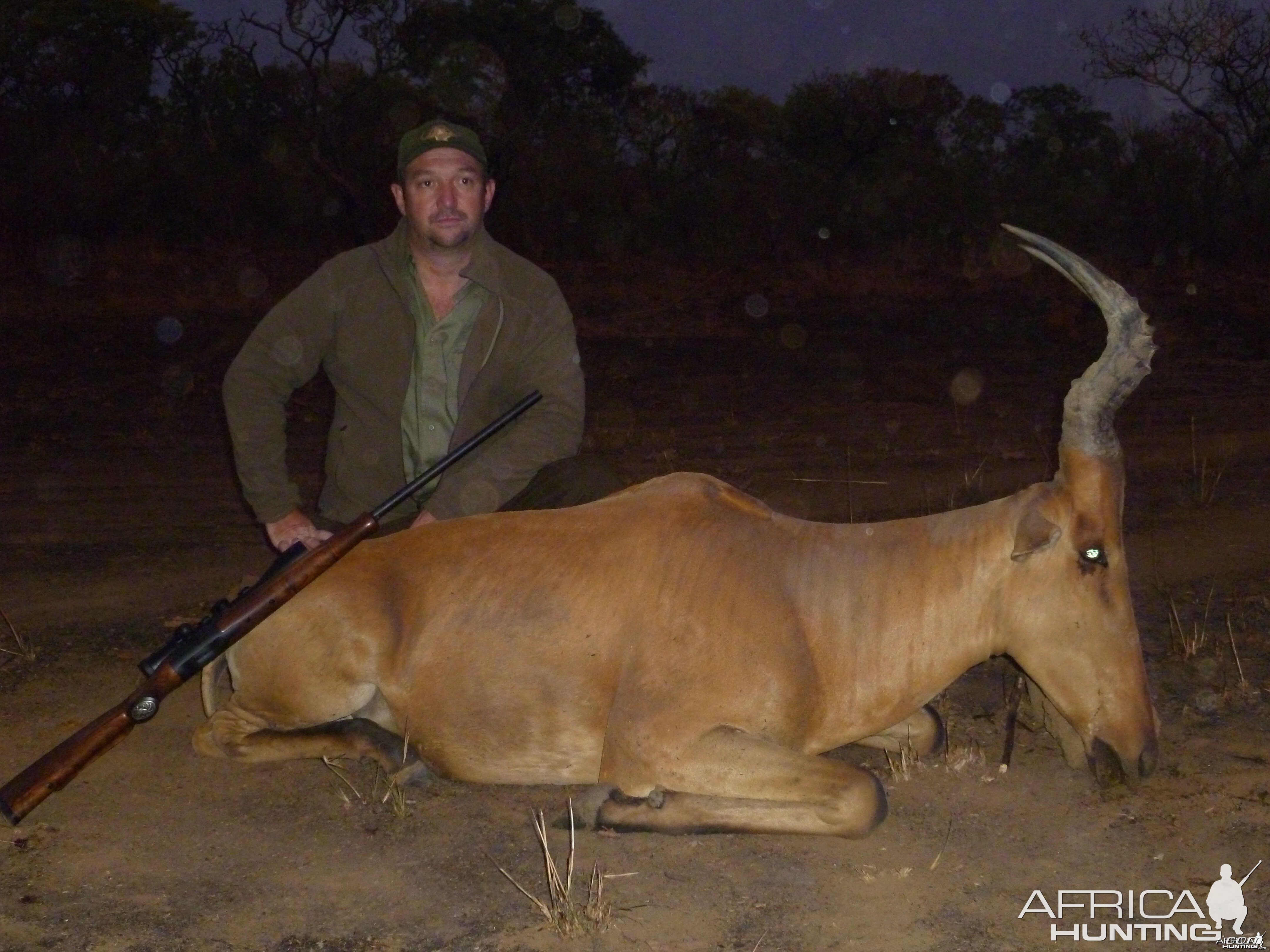 Hartebeest hunted in CAR with CAWA