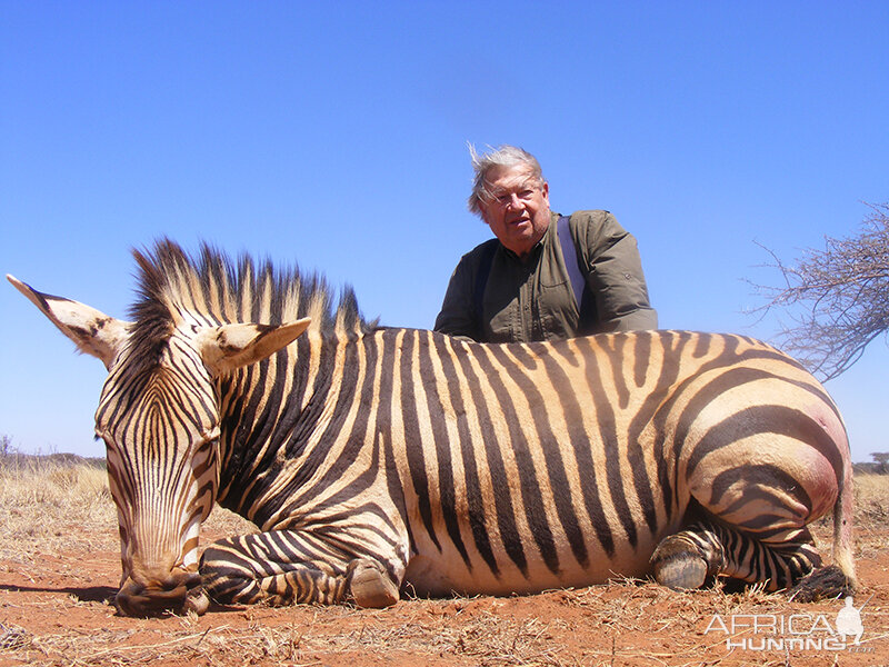 Hartmann's Zebra hunt with Wintershoek Johnny Vivier Safaris