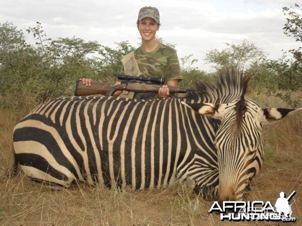 Hartmann's Zebra hunted at Westfalen Hunting Safaris Namibia