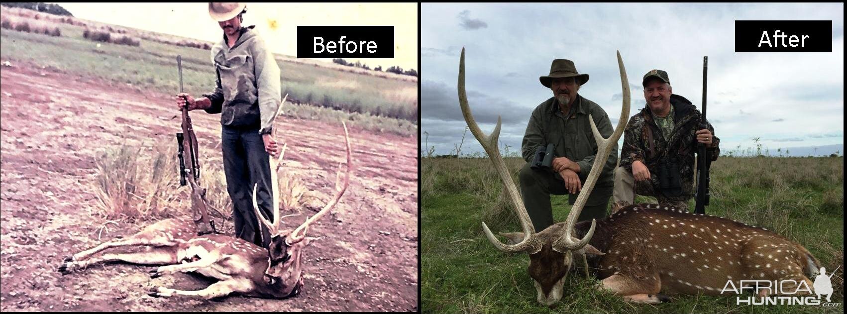 Have you ever imagine how was an axis deer  hunt in Argentina 40 years ago?