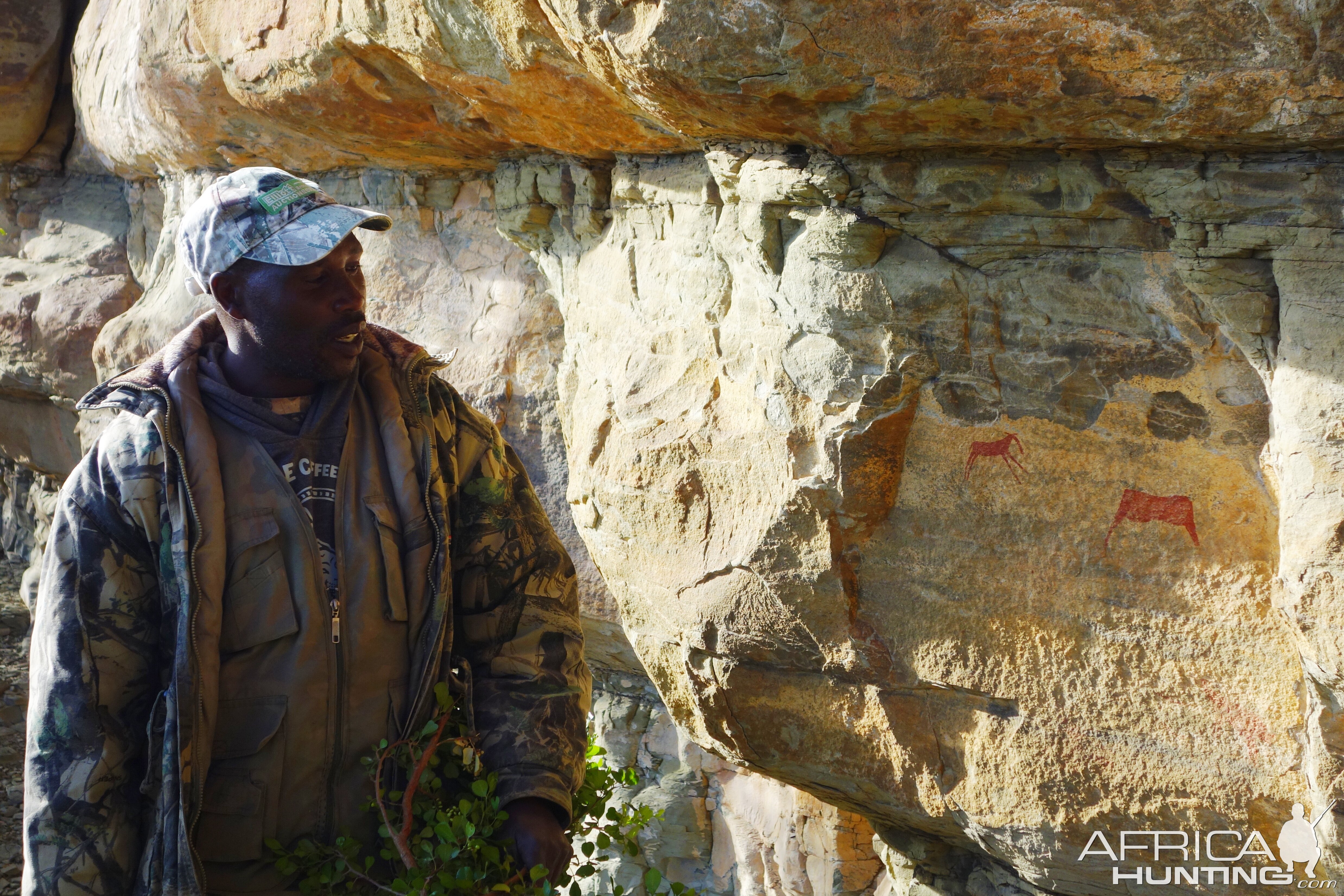 Henry, my Khoisan guide, was proud to show his people's cultural heritage