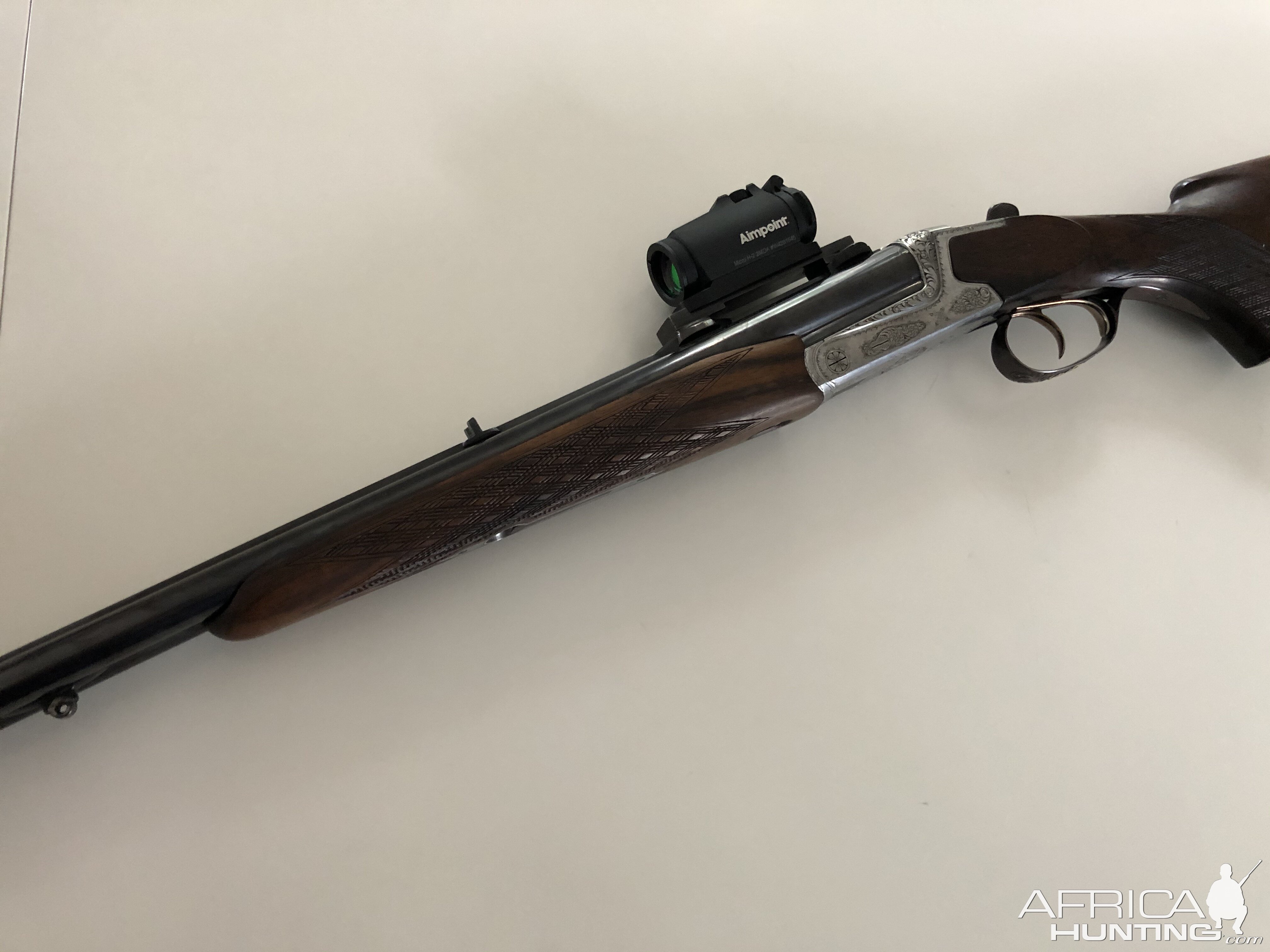 Heym 88b Double Rifle in .375 H&H from 1985