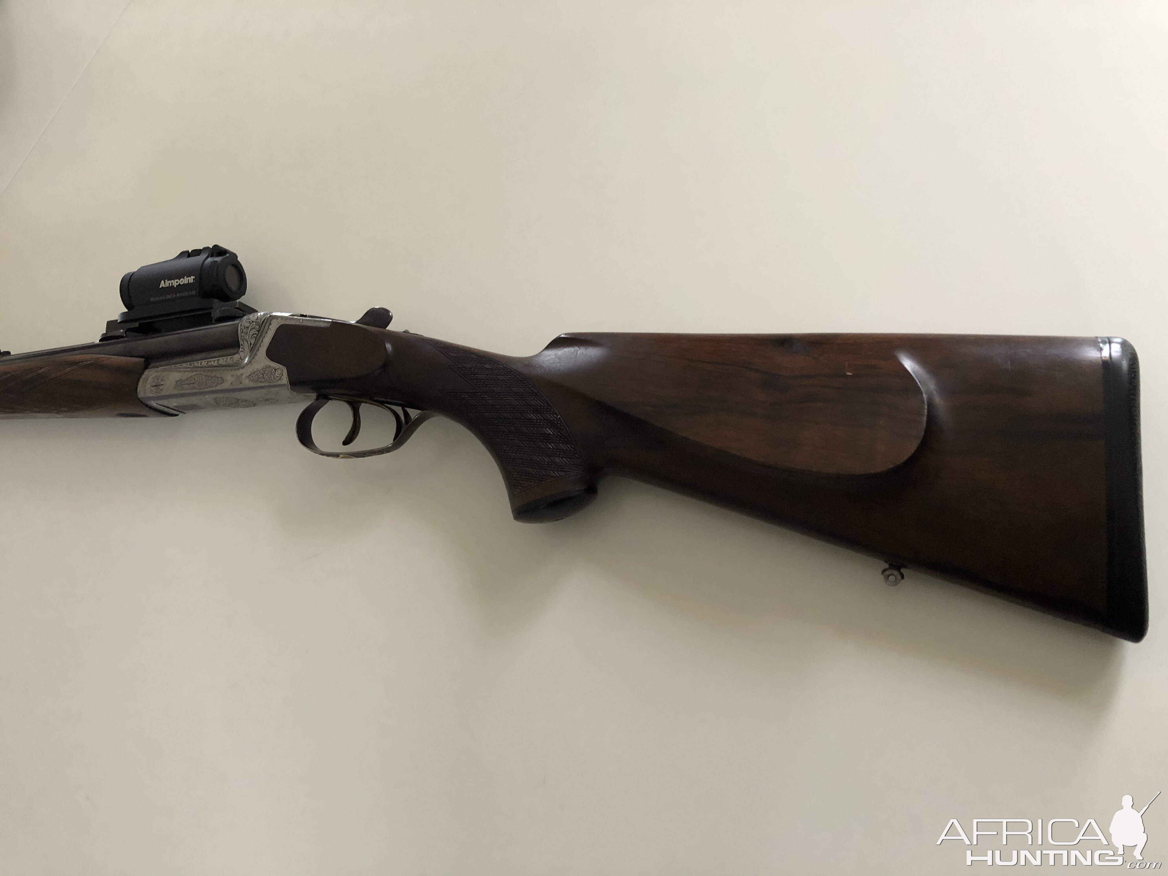 Heym 88b Double Rifle in .375 H&H from 1985