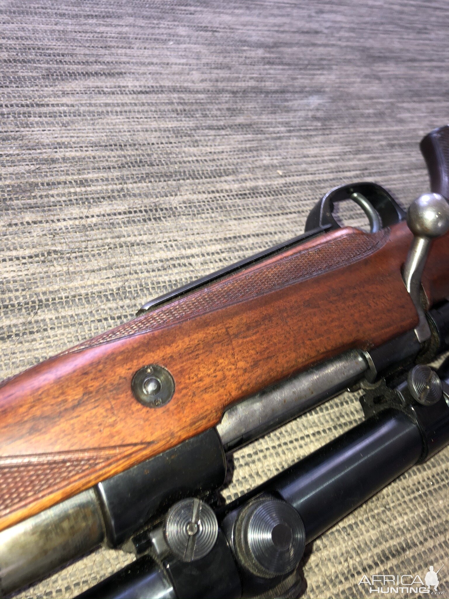 Heym M98 Rifle in 375 H&H