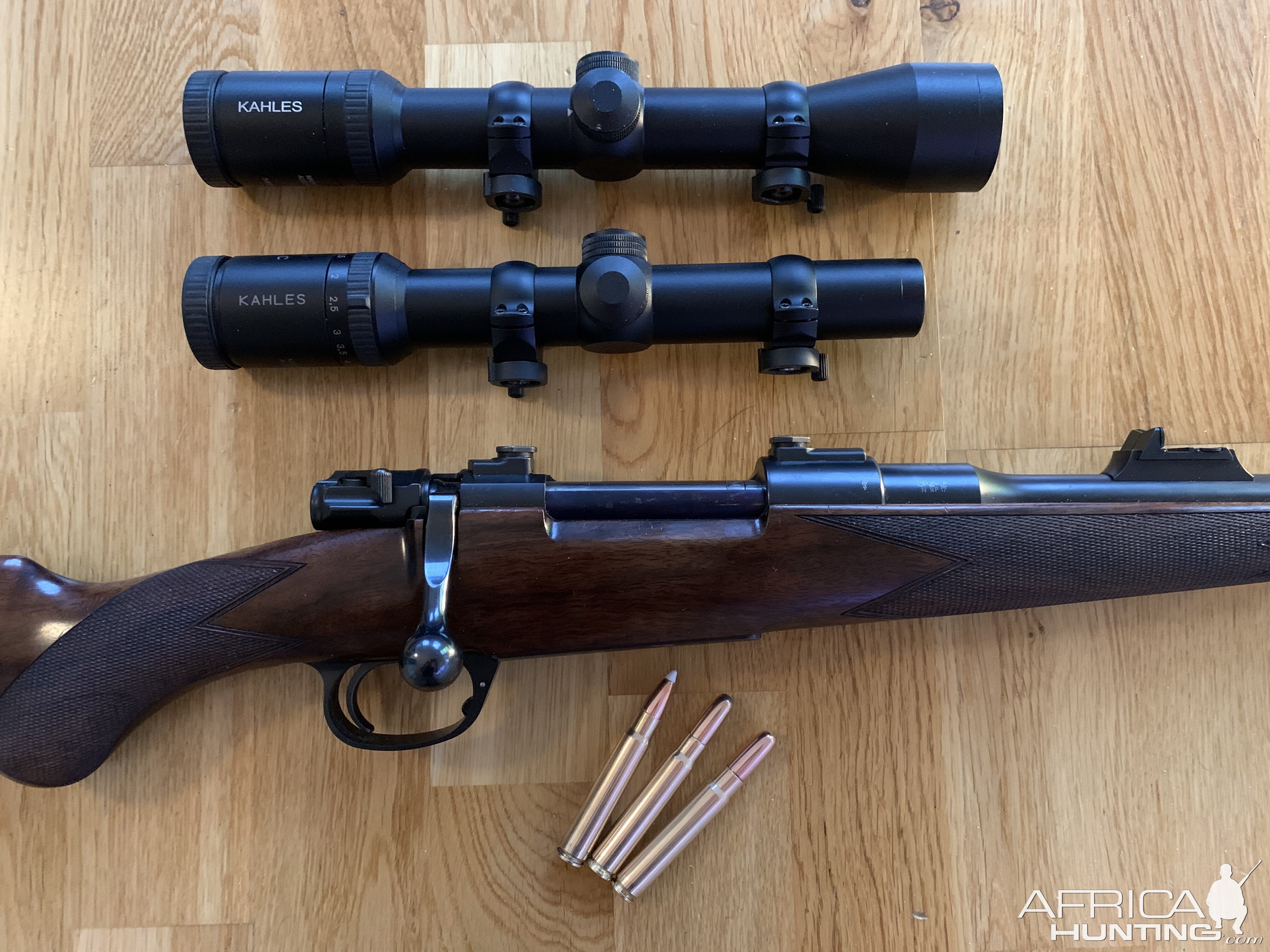 Highland stalker 9,3x62 Hunting Rifle & Scopes