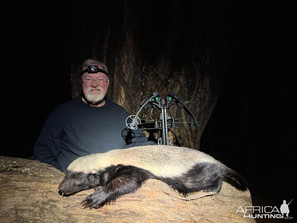 Honey Badger Crossbow Hunt South Africa