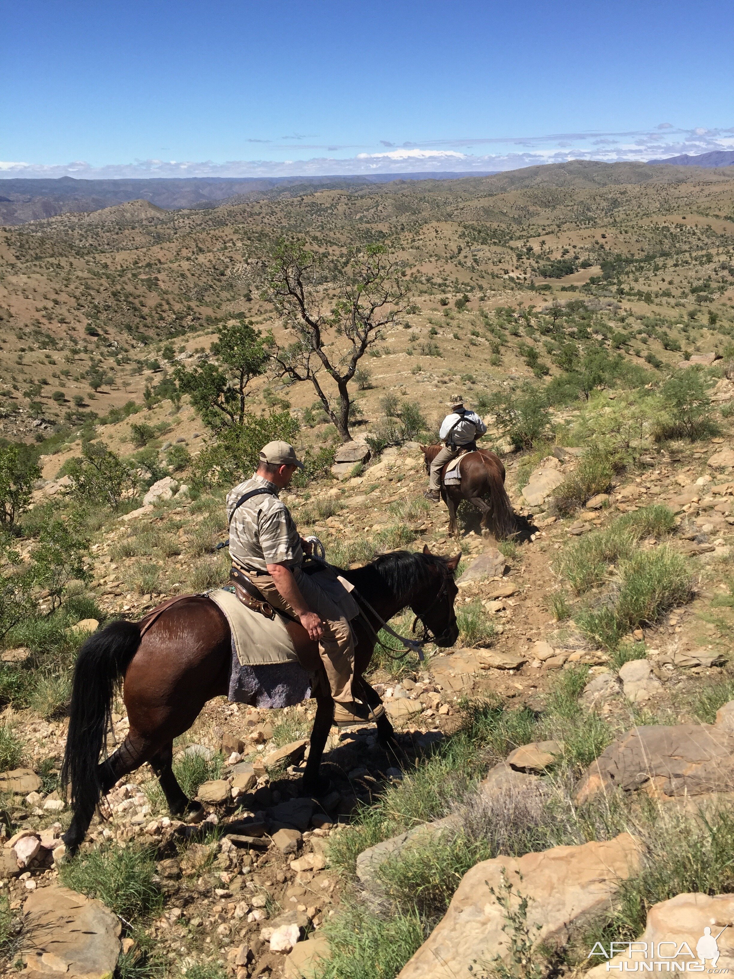 Horseback Hunting In Namibia