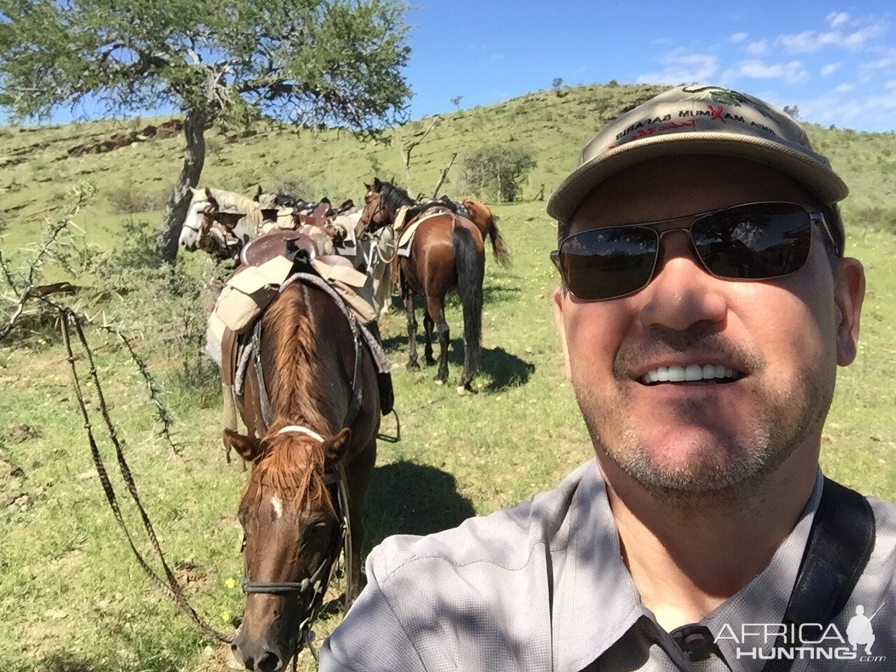 Horseback Hunting In Namibia