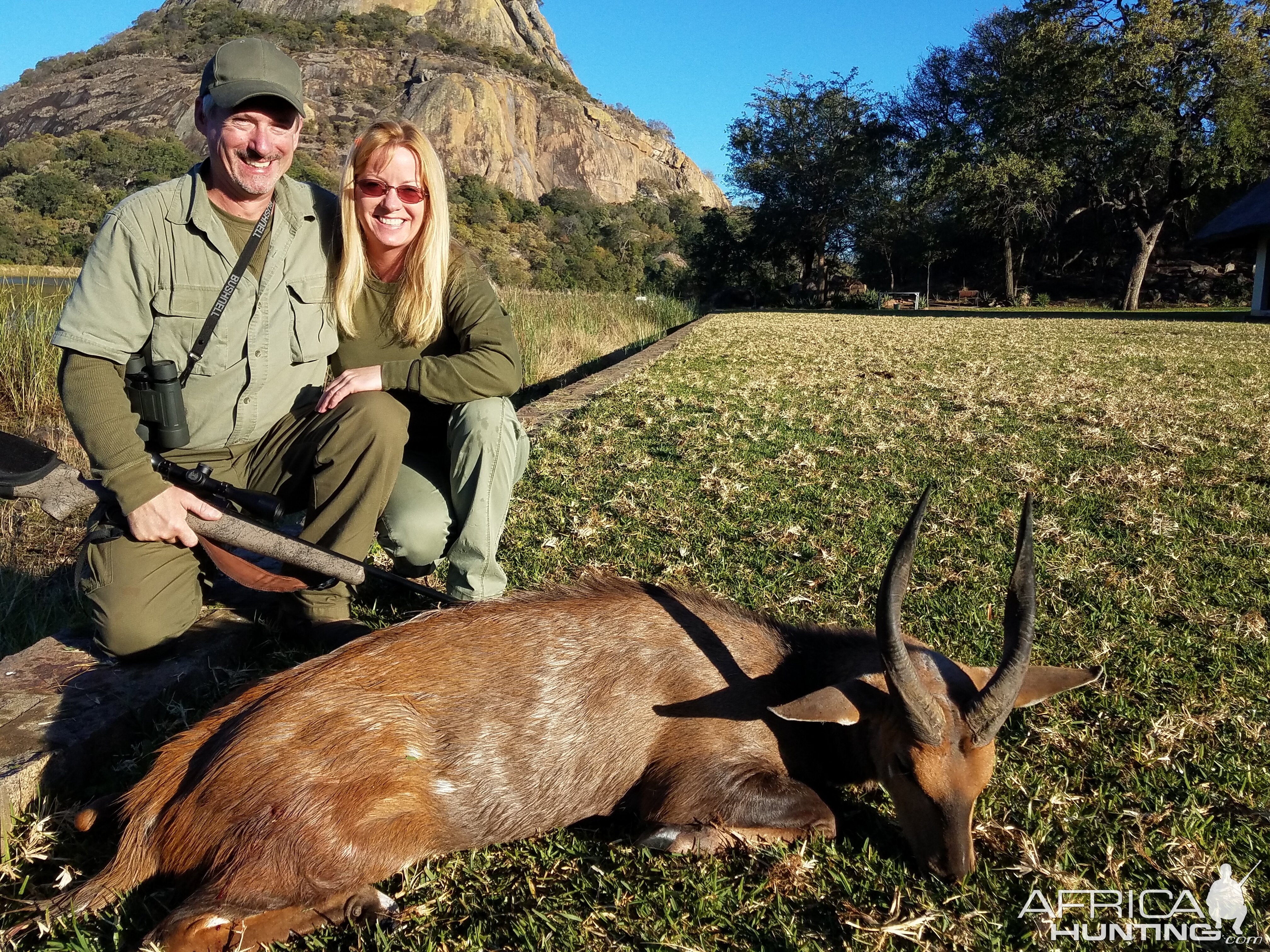 Hunt 13.5” Inch Bushbuck in Zimbabwe