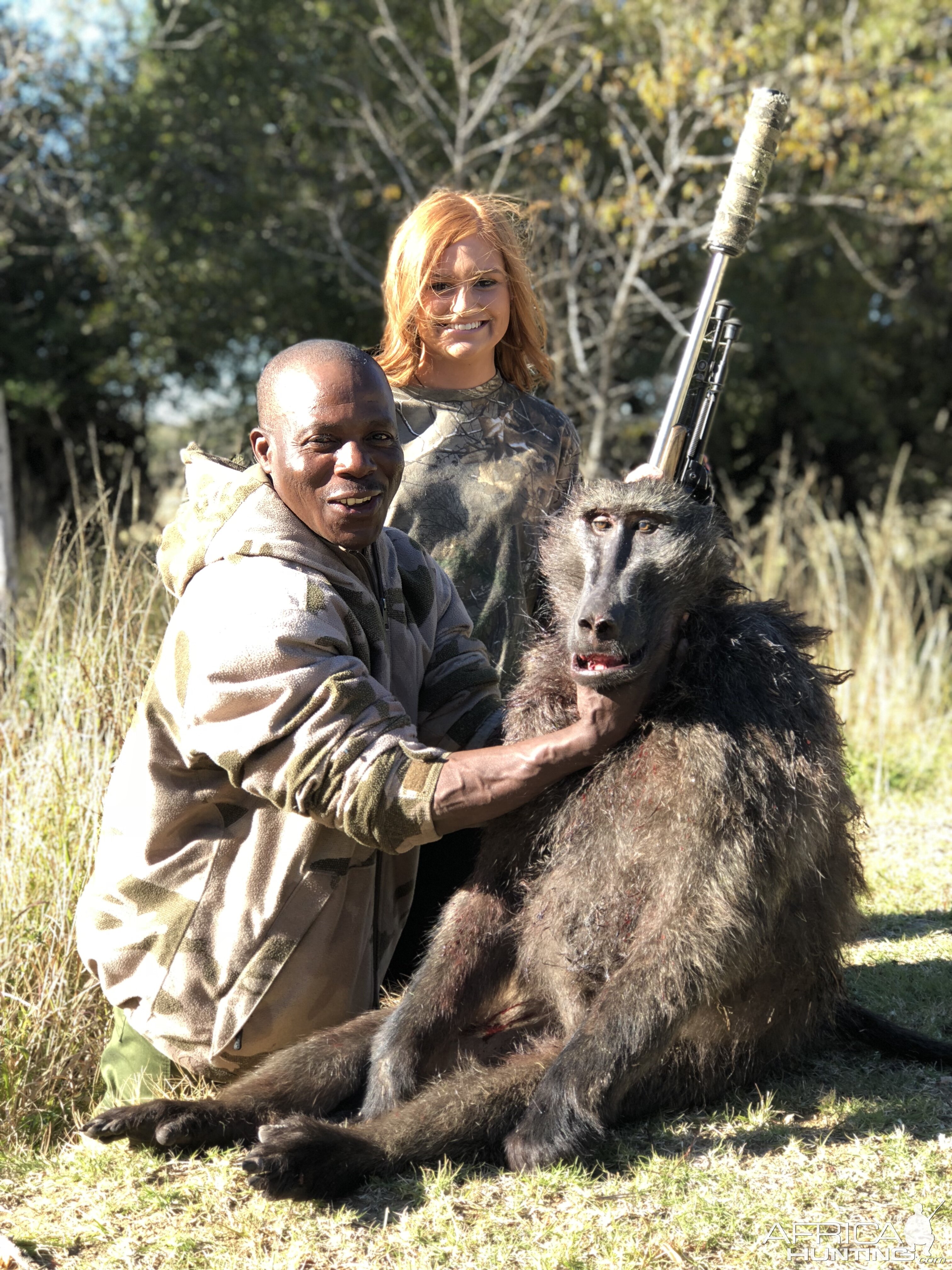 Hunt Baboon in South Africa