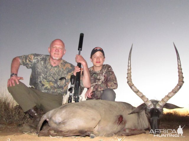 Hunt Black Impala in South Africa