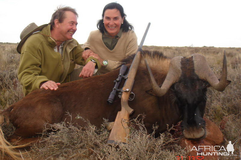 Hunt Black Wildebeest South Africa