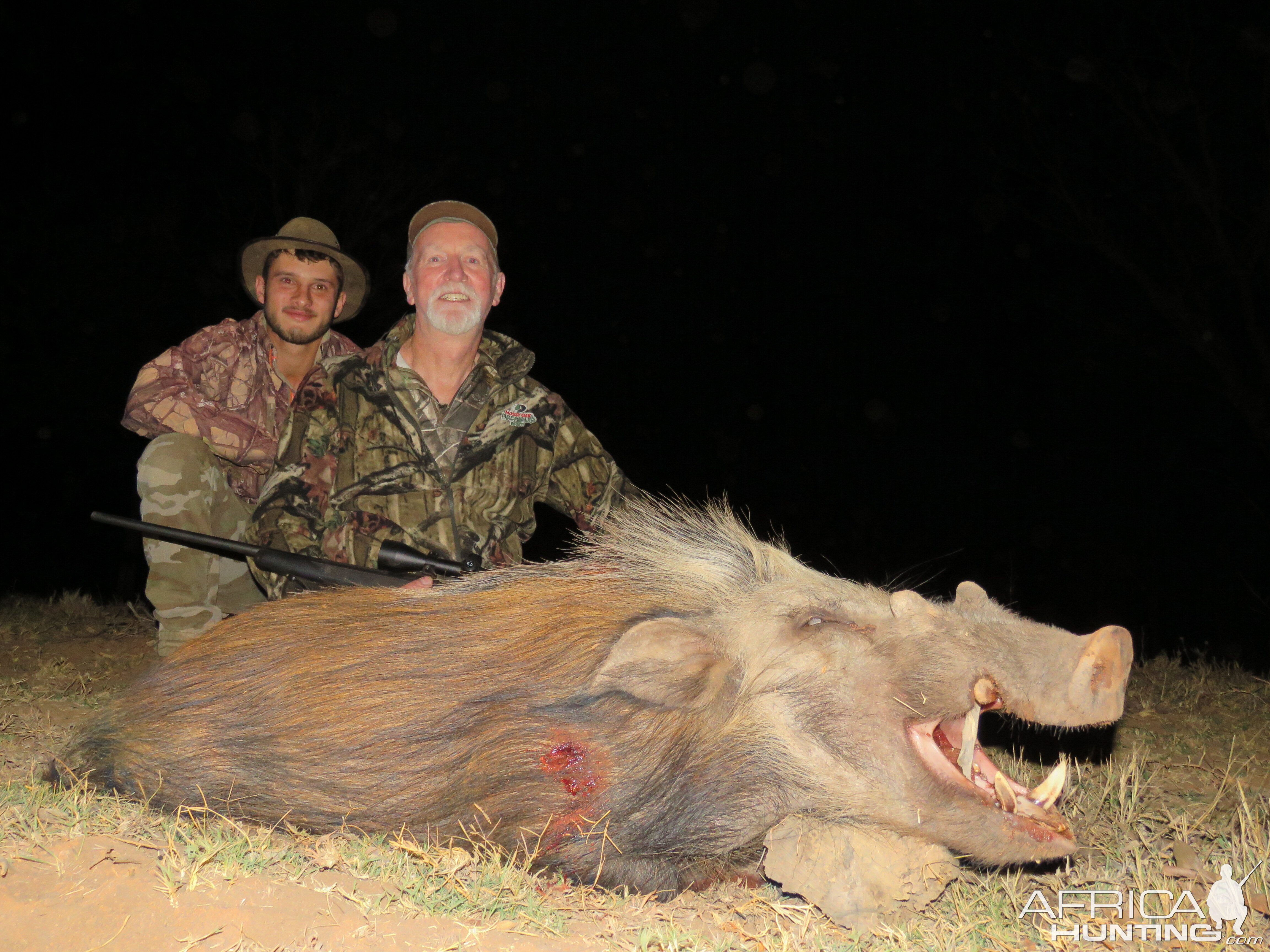 Hunt Bushpig in South Africa