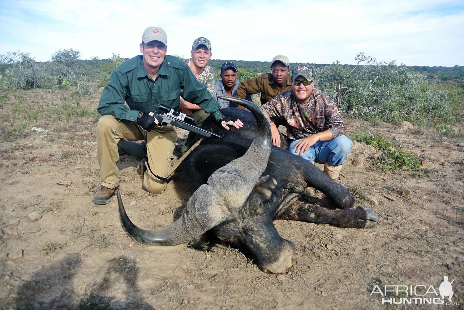 Hunt Cape Buffalo in South Africa