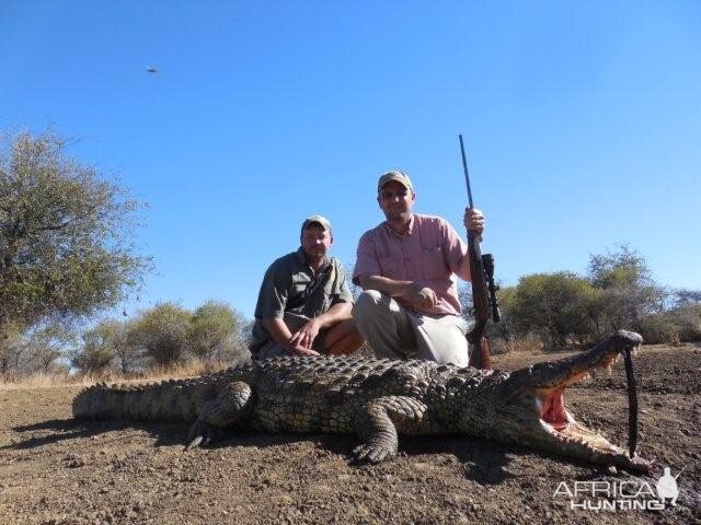 Hunt Crocodile in South Africa