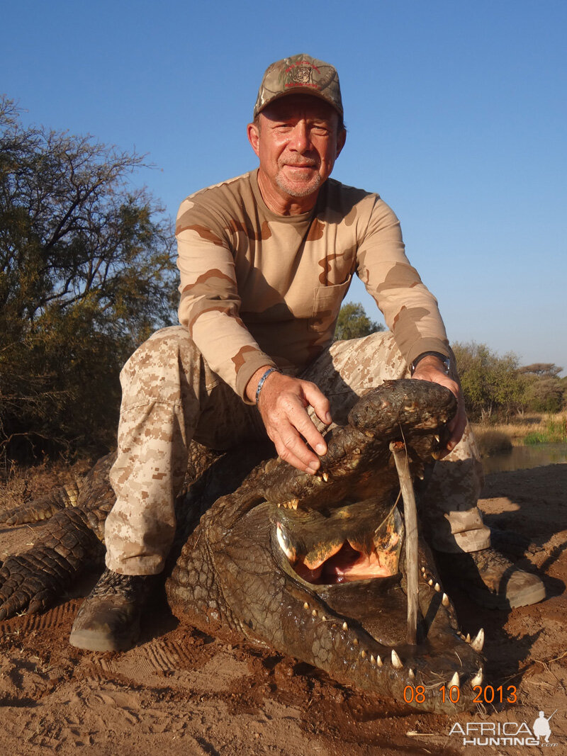 Hunt Crocodile in South Africa