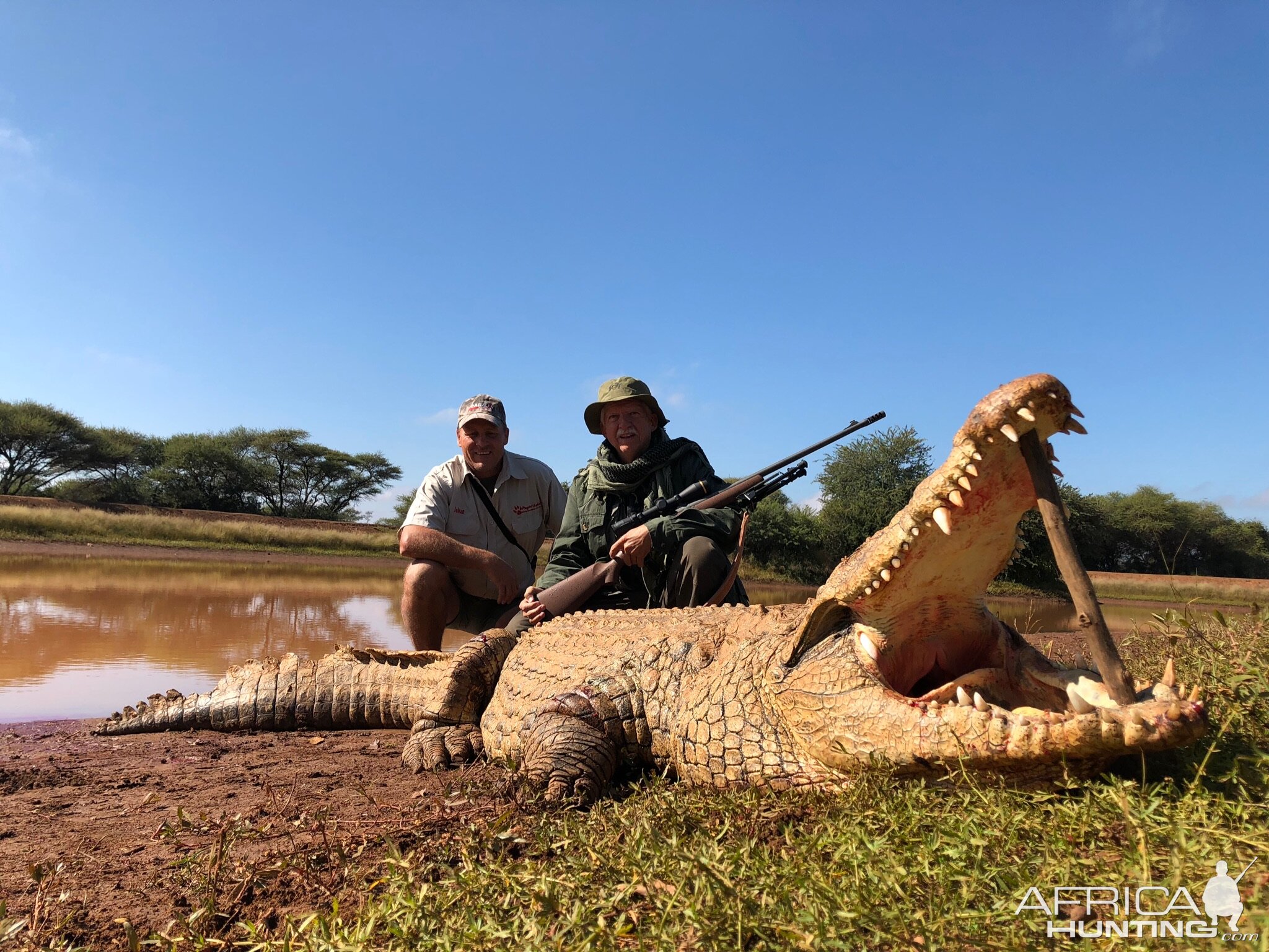 Hunt Crocodile in South Africa