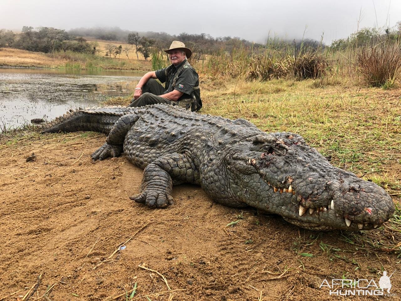 Hunt Crocodile in South Africa